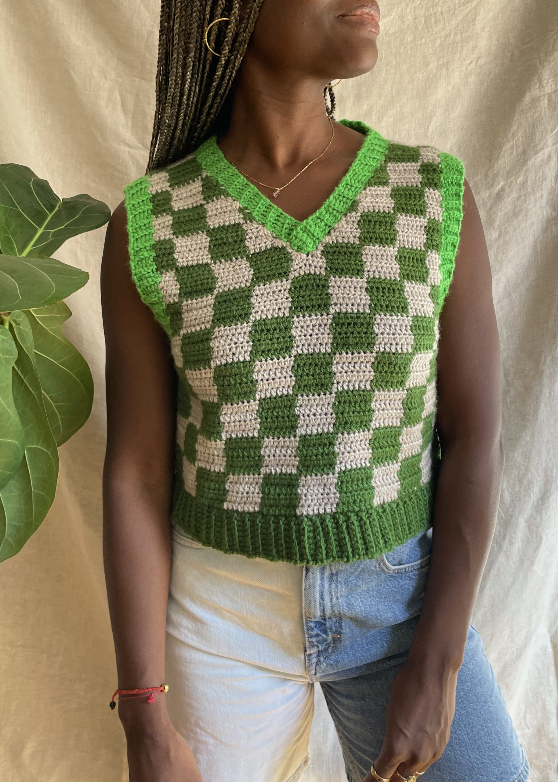 Chaleco Damero | Checkered Vest - Imagen 4