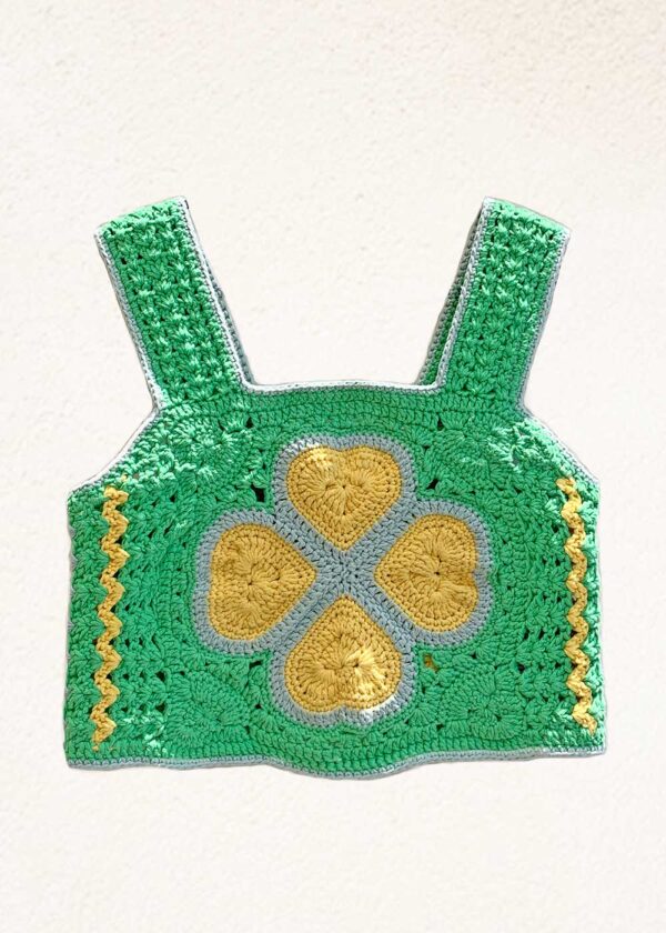 Top Crochet Corazón - Imagen 4
