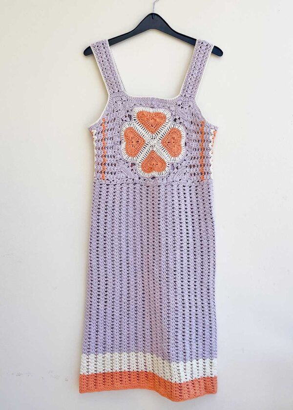 Vestido Crochet Corazón - Imagen 3
