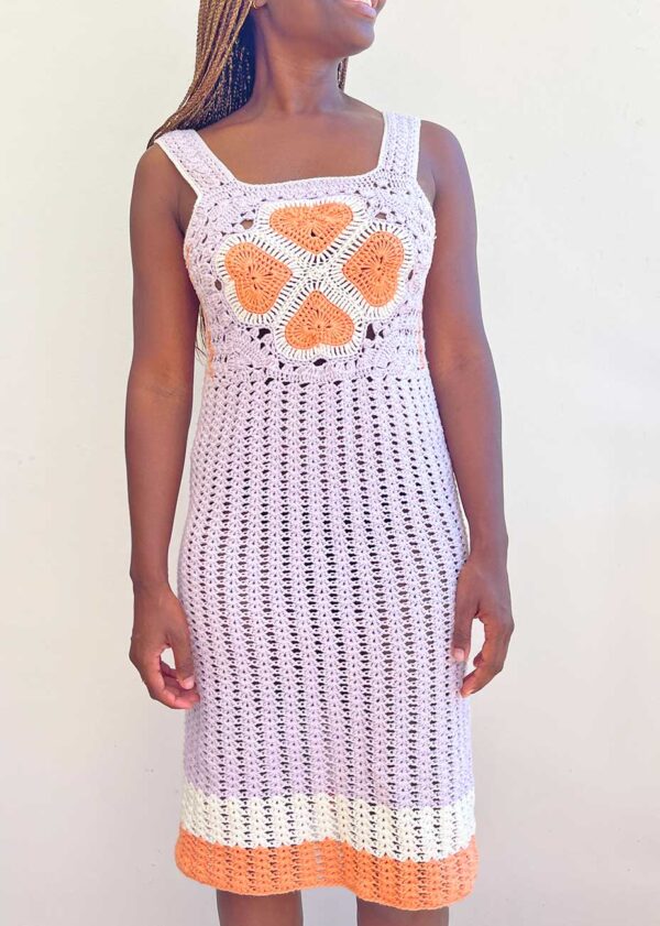 Vestido Crochet Corazón