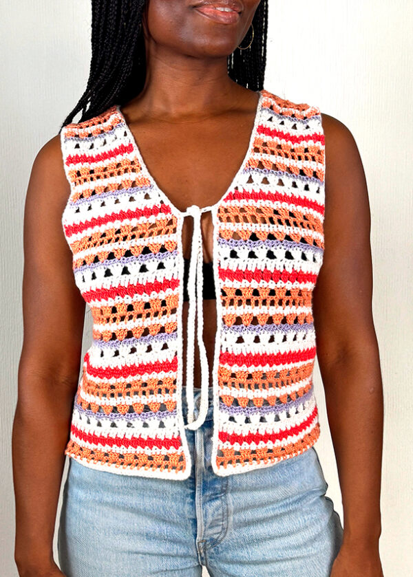 Chaleco Crochet - Imagen 2