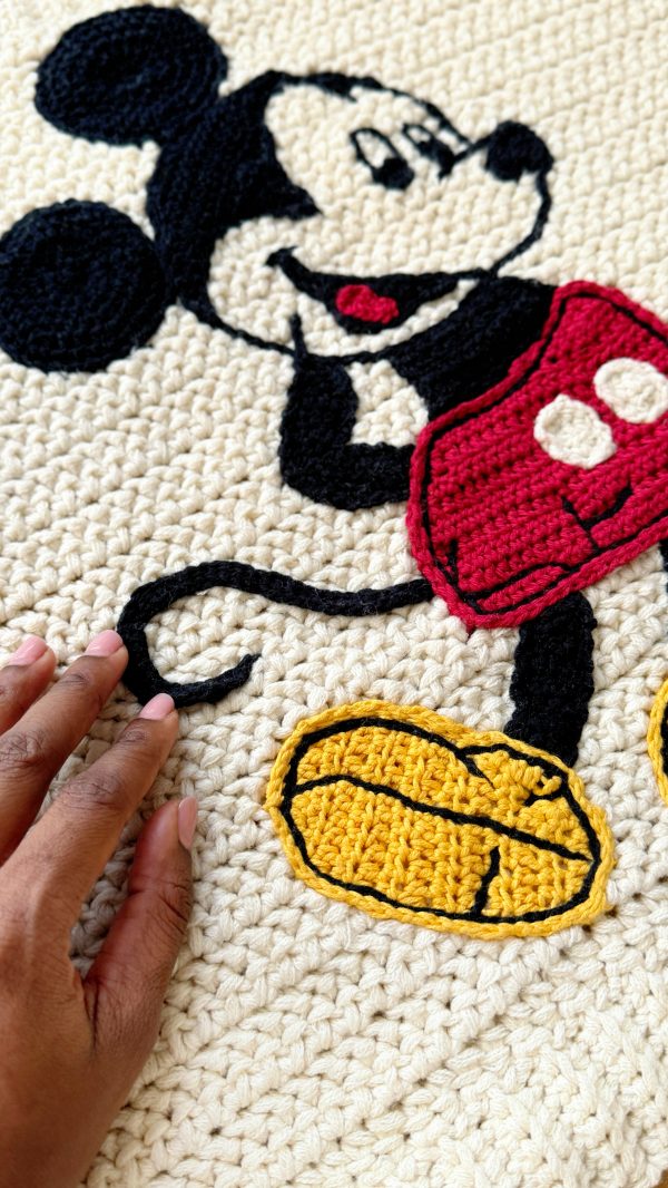 Chaleco Crochet Mickey Mouse - Imagen 7