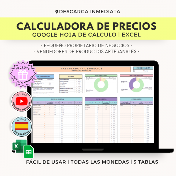 Calculadora de precios y ganancias para pequeñas empresas - Imagen 2