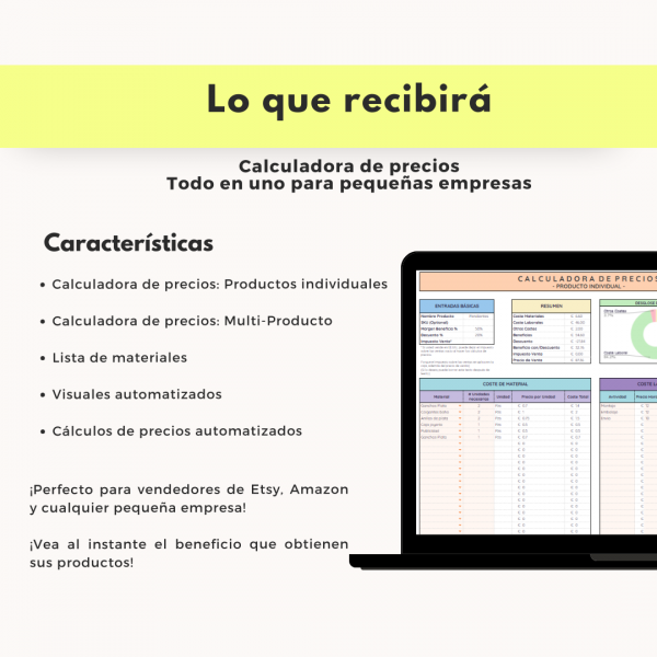 Calculadora de precios y ganancias para pequeñas empresas - Imagen 4